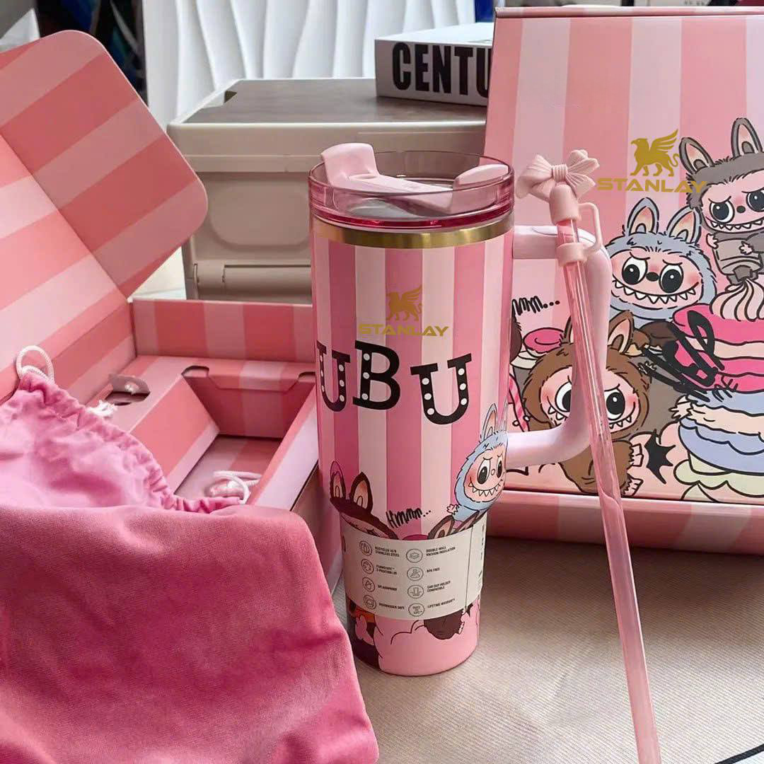 The Monster – Limited Pink Stripes Collection 40oz