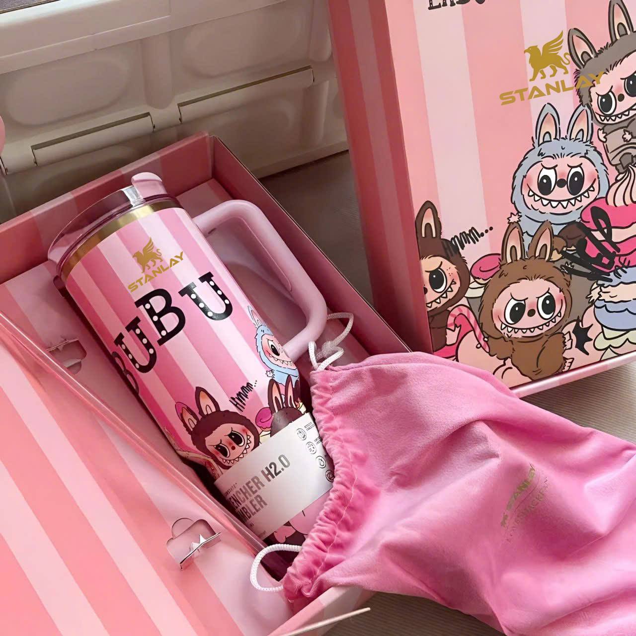 The Monster – Limited Pink Stripes Collection 40oz