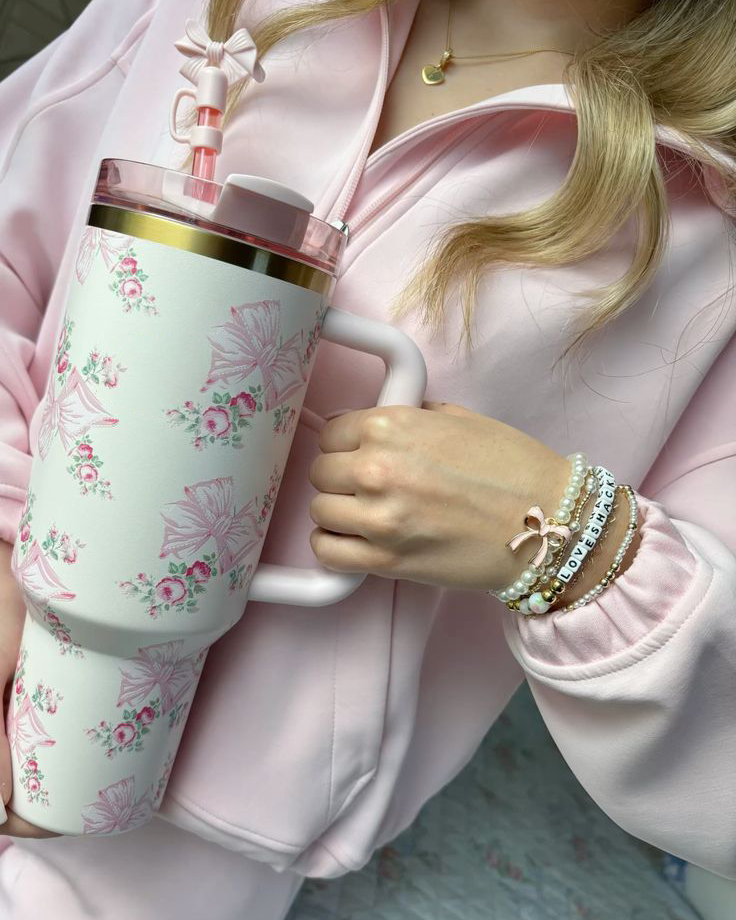 The Monster – Limited Pink Stripes Collection 40oz