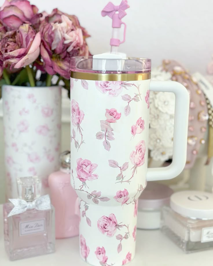 The Monster – Limited Pink Stripes Collection 40oz