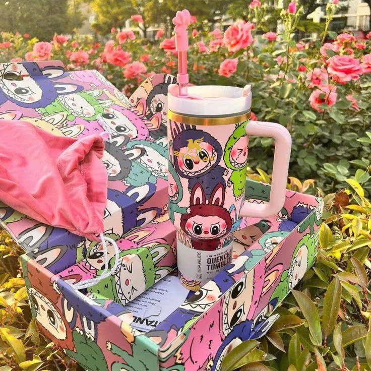 The Monster – Limited Pink Stripes Collection 40oz